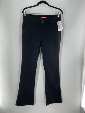 Union Bay Women’s Juniors Size 9 Black Khaki Pants NWT Midrise Twill 008